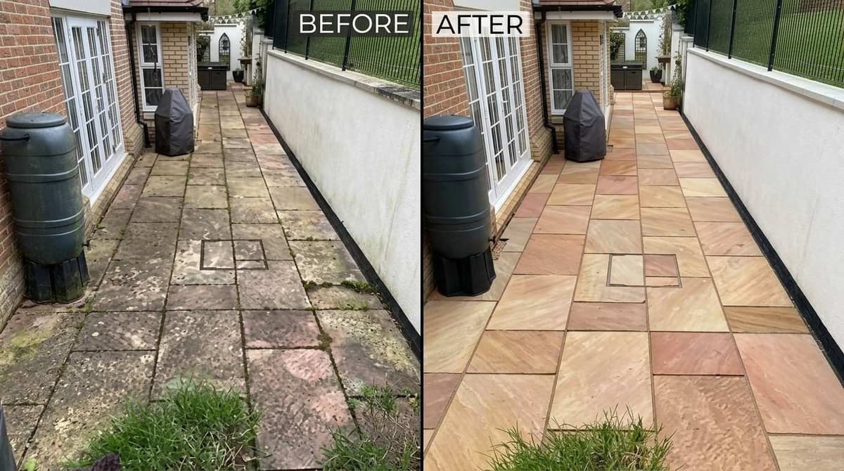 Block paving